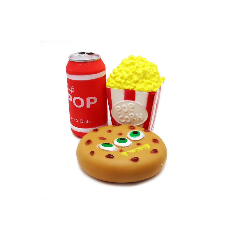 Junk Food Vinyl Dog Toy 3 Designs