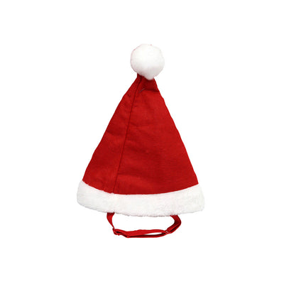 Pet Santa Hat With Elastic Loop