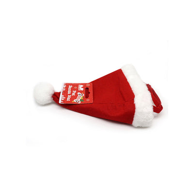 Pet Santa Hat With Elastic Loop