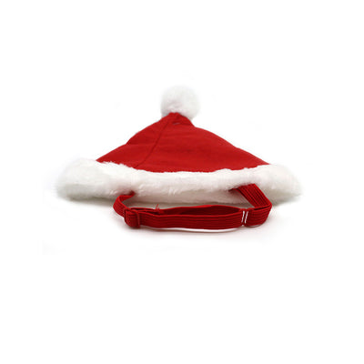 Pet Santa Hat With Elastic Loop