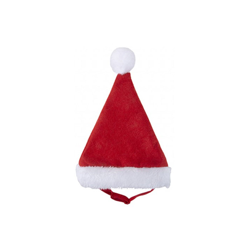 Pet Santa Hat With Elastic Loop