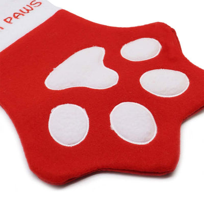 Paw Shaped Pet Stocking