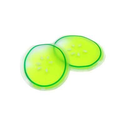 Reusable Cooling Eye Pads Cucumber 2 Pads