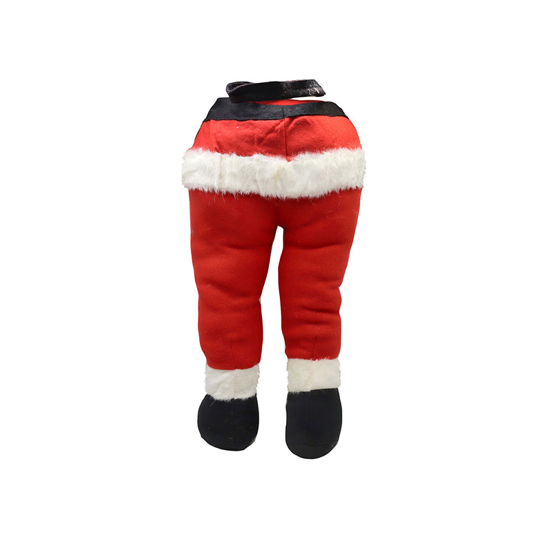 Pair Of Bendy Santa Legs Decoration