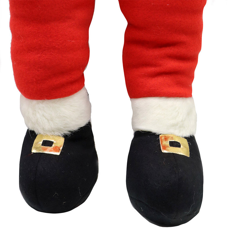 Pair Of Bendy Santa Legs Decoration