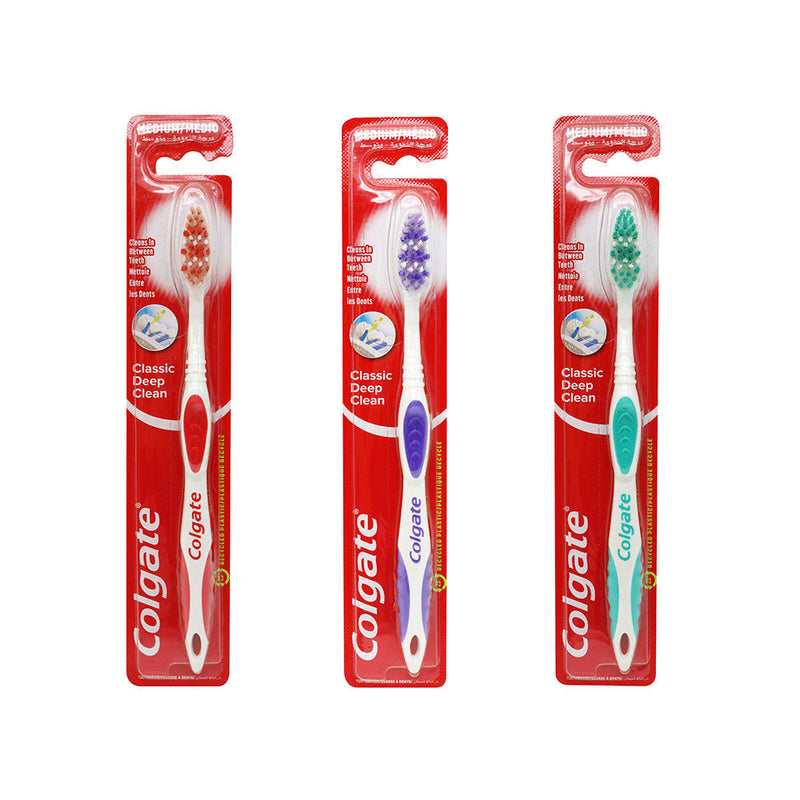 Colgate Classic Deep Clean Toothbrush Medium