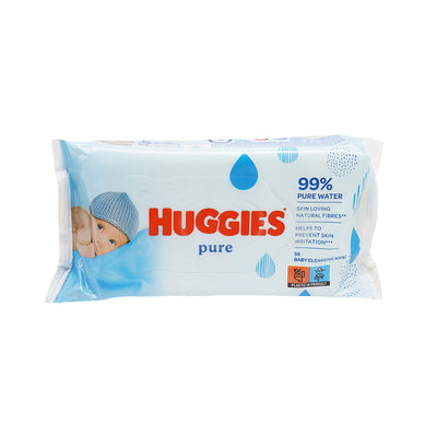 Huggies 99% Pure Water Wipes 56S