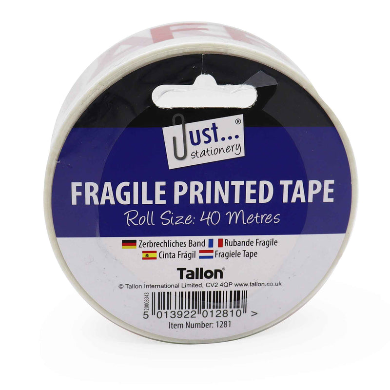 Fragile Printed Tape 40m x 48mm