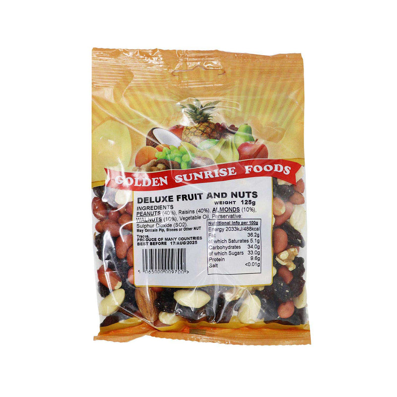 Golden Sunrise Foods Deluxe Fruit & Nuts 175g