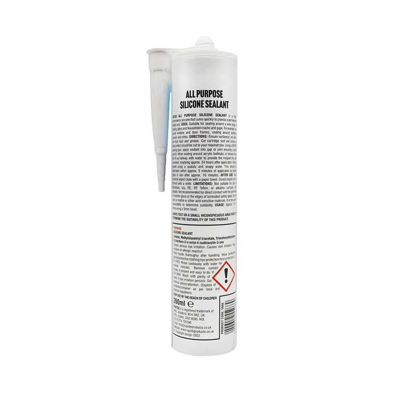 All Purpose Silicone Sealant White 260ML