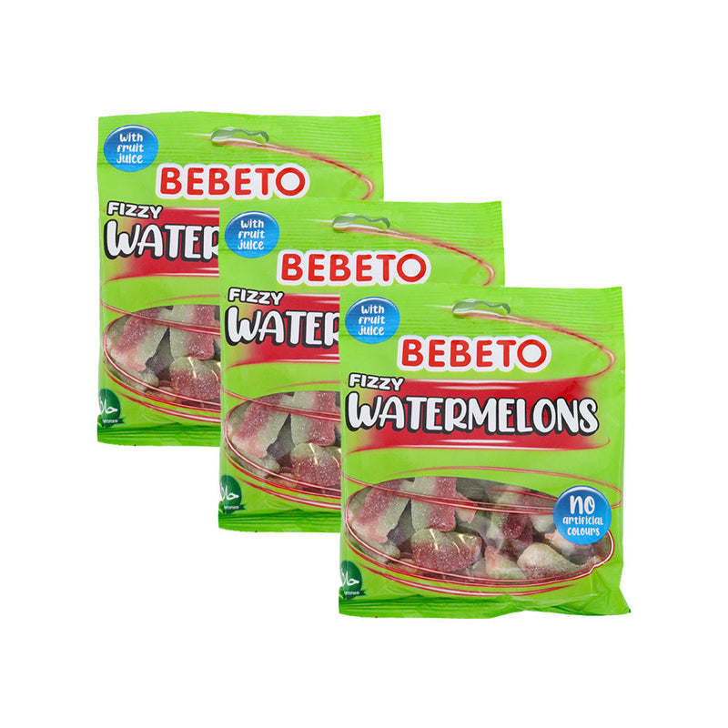 Bebeto Watermelons Sweets 150g x 3Pack