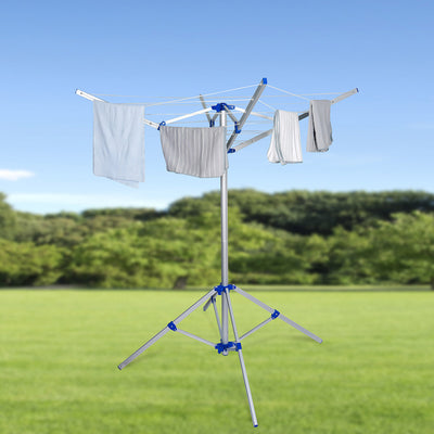 4 Arm Umbrella Design Foldable Clothes Dryer Airer