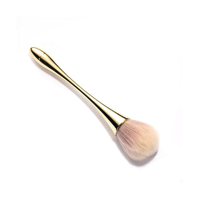 Multi-Purpose Nail Powder Brush Rosegold Handle