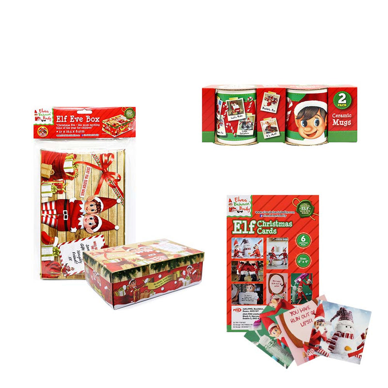 Elf Christmas Eve Gift Bundle Box