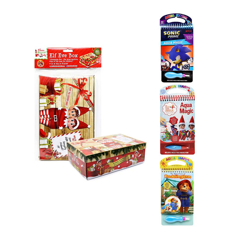 Elf Christmas Eve Gift Bundle Box