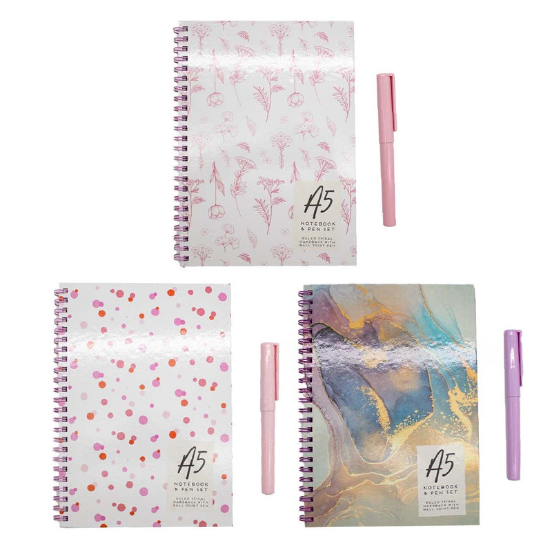 A5 Notebook & Pen Set