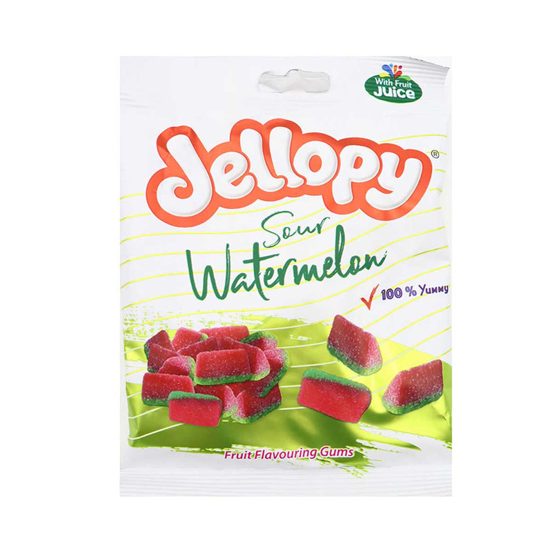 Jellopy Sour Cherry Watermelon 160g