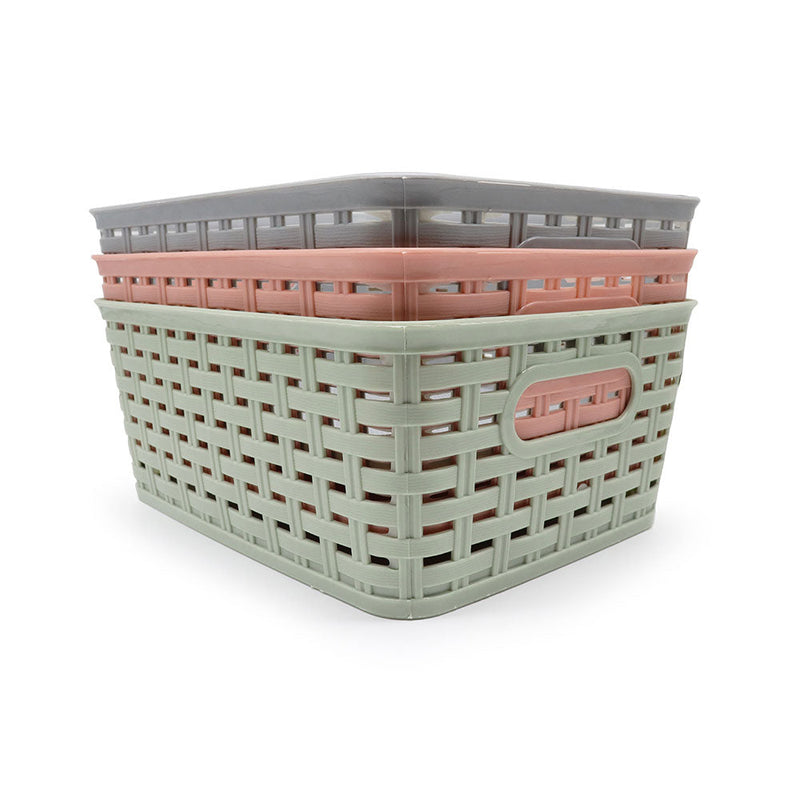 Polyrattan Basket Large