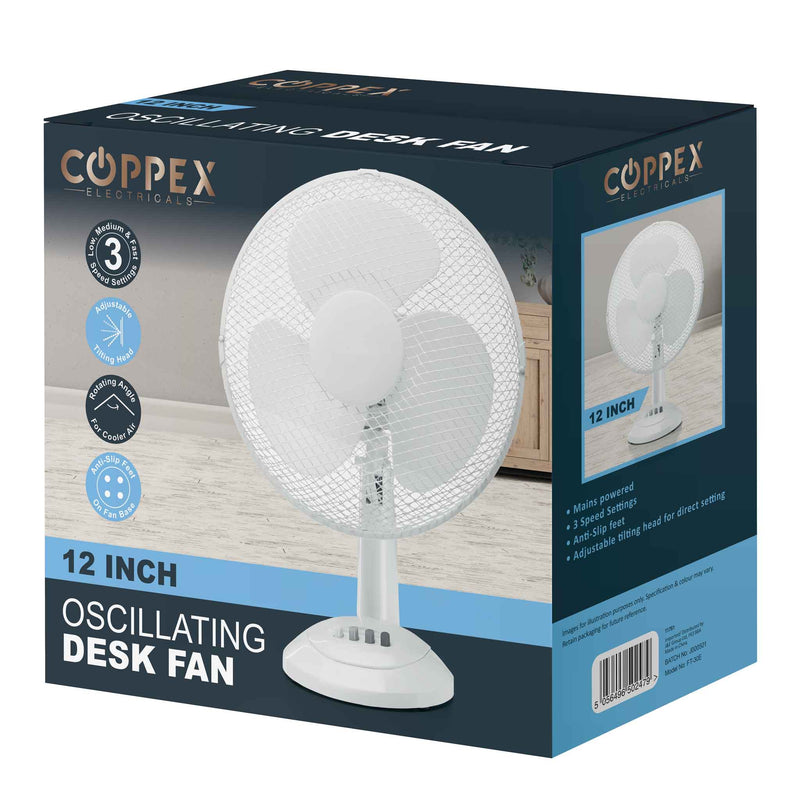 12 Inch Desk Fan