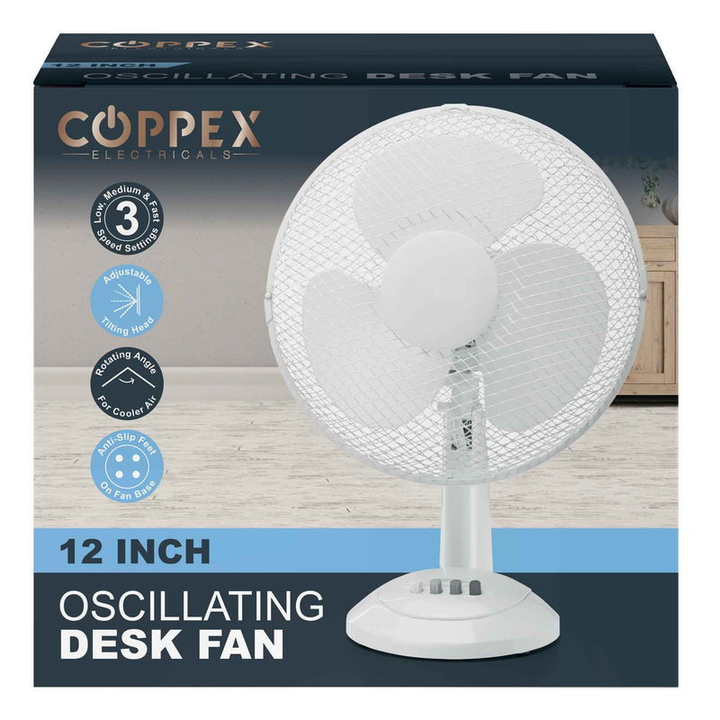 12 Inch Desk Fan