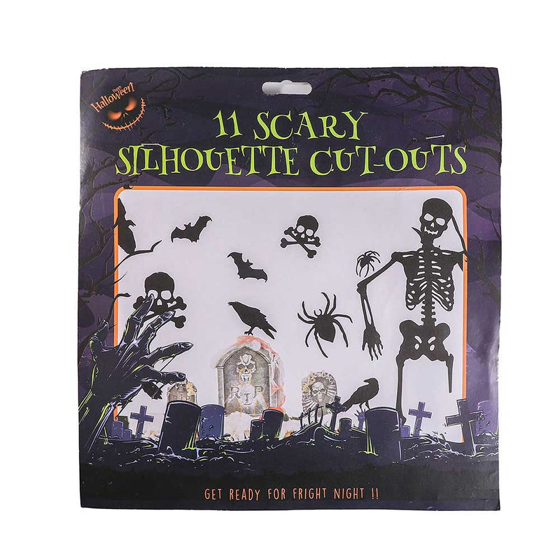 11 Scary Silhouette Cut-Outs Decoration