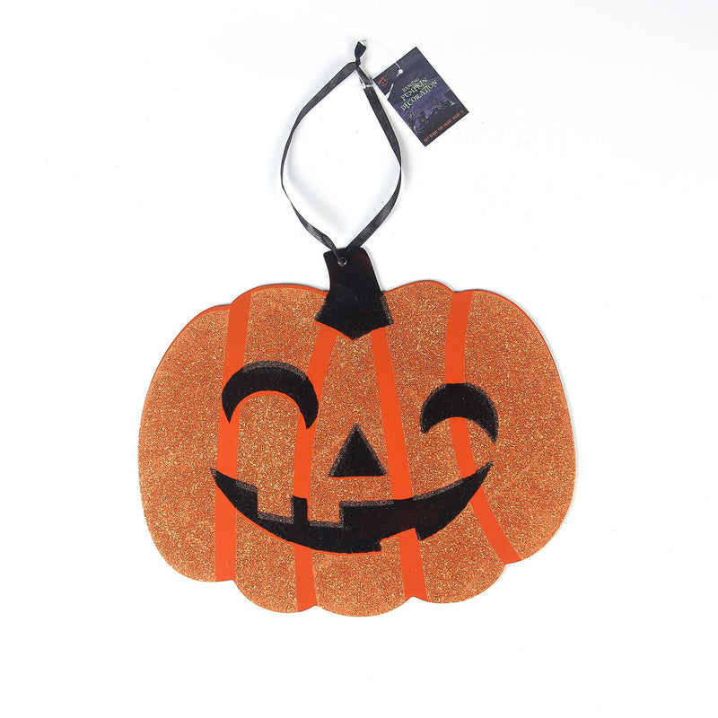 Pumpkin Hanging Wooden Decoration