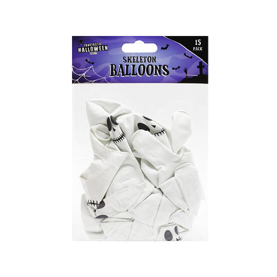 Skeleton Balloons 15Pack