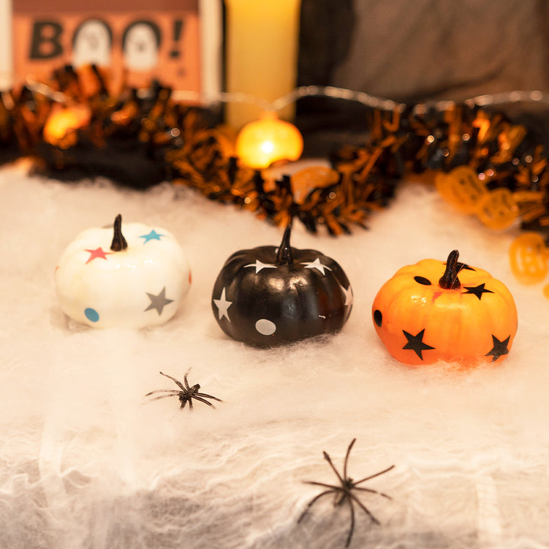 Mini Pumpkin Decorations 3PC