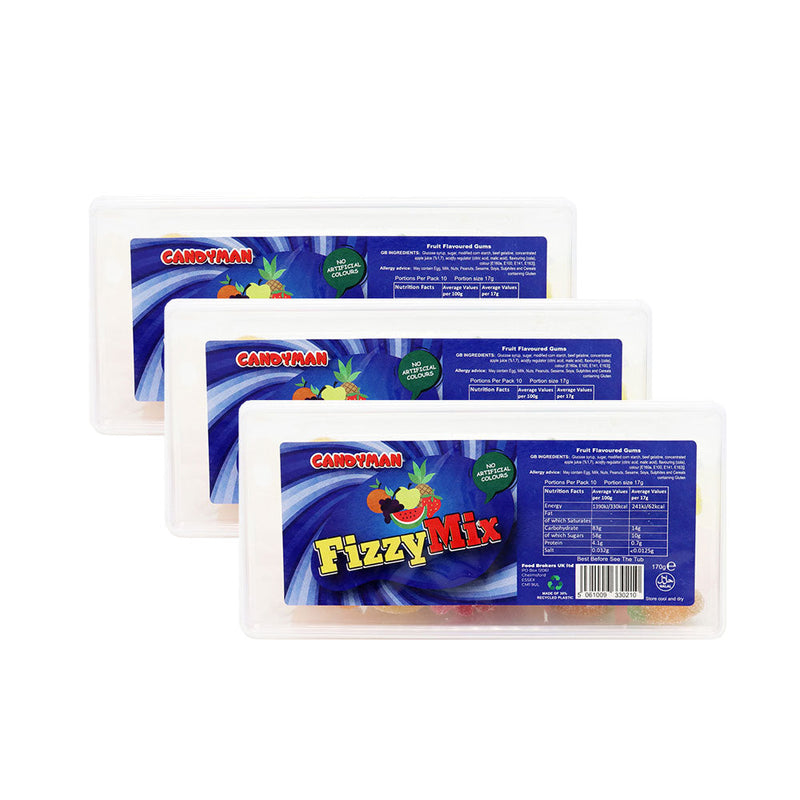 Candyman Fizzy Mix Tub 170g