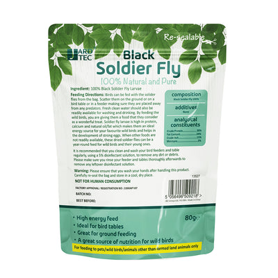 Black Soldier Fly 80G x 6PK