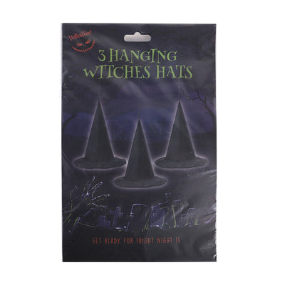 Hanging Witches Hats 3PK