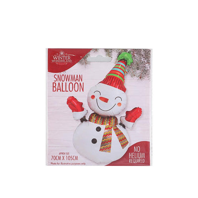 Christmas Snowman Balloon