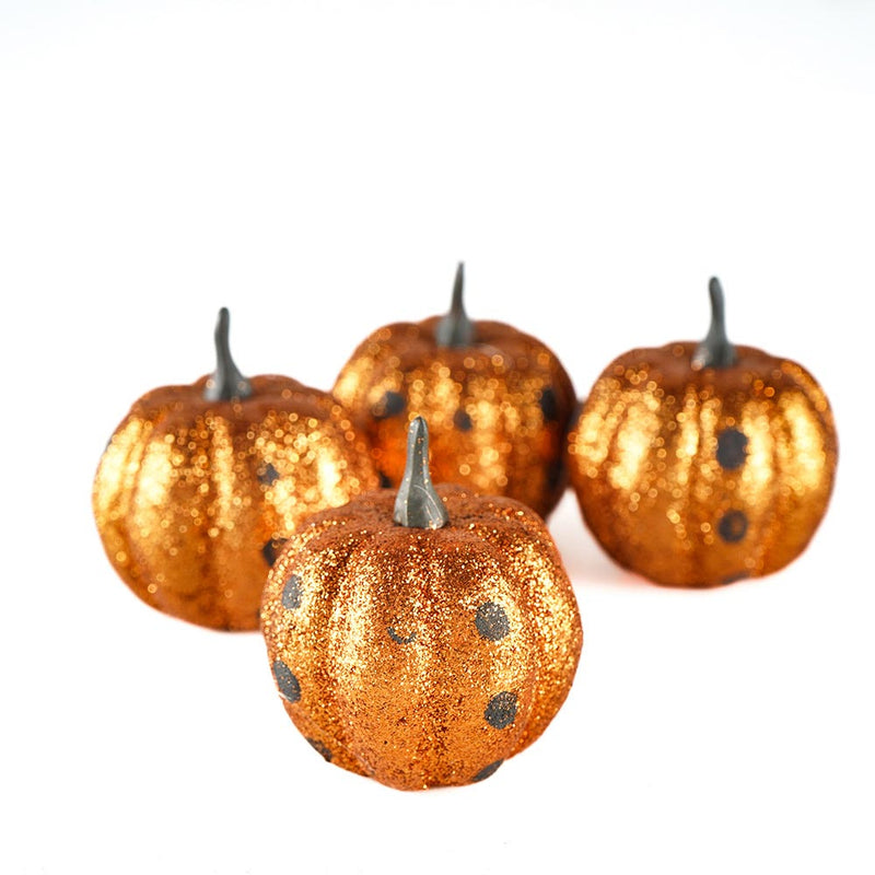 Glitter Pumpkin 4PK