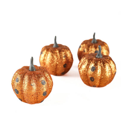 Glitter Pumpkin 4PK