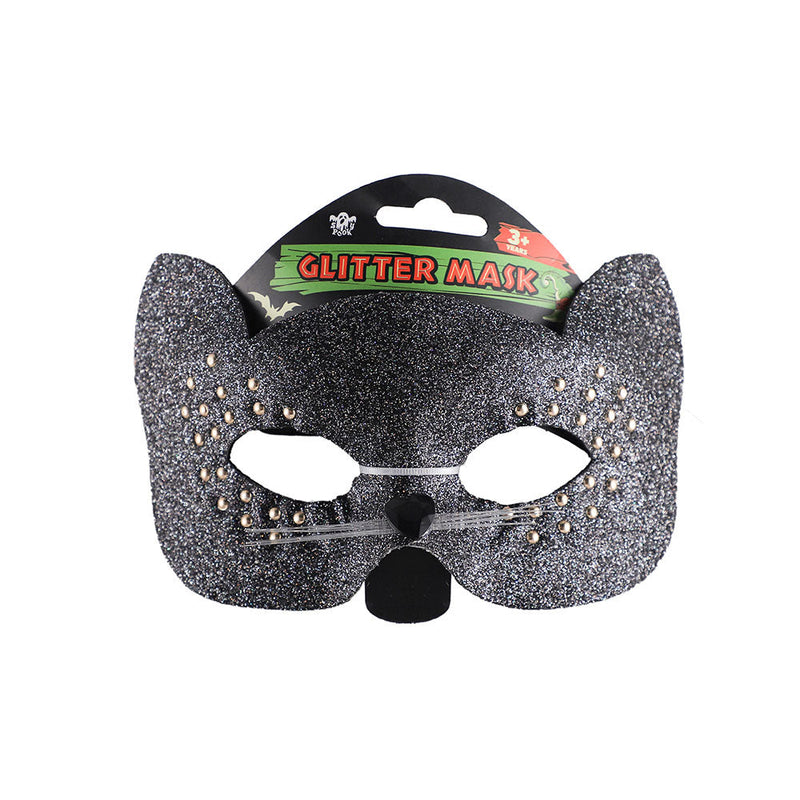 Halloween Shimmering Glitter Masquerade 16.5X9.8Cm