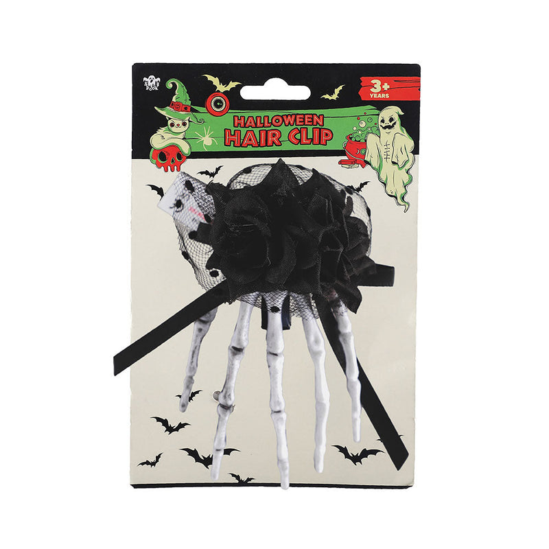 Halloween Skeleton Hand Clip 10.7x6cm