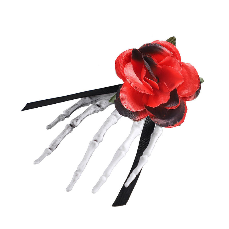 Halloween Skeleton Hand Clip 10.7x6cm