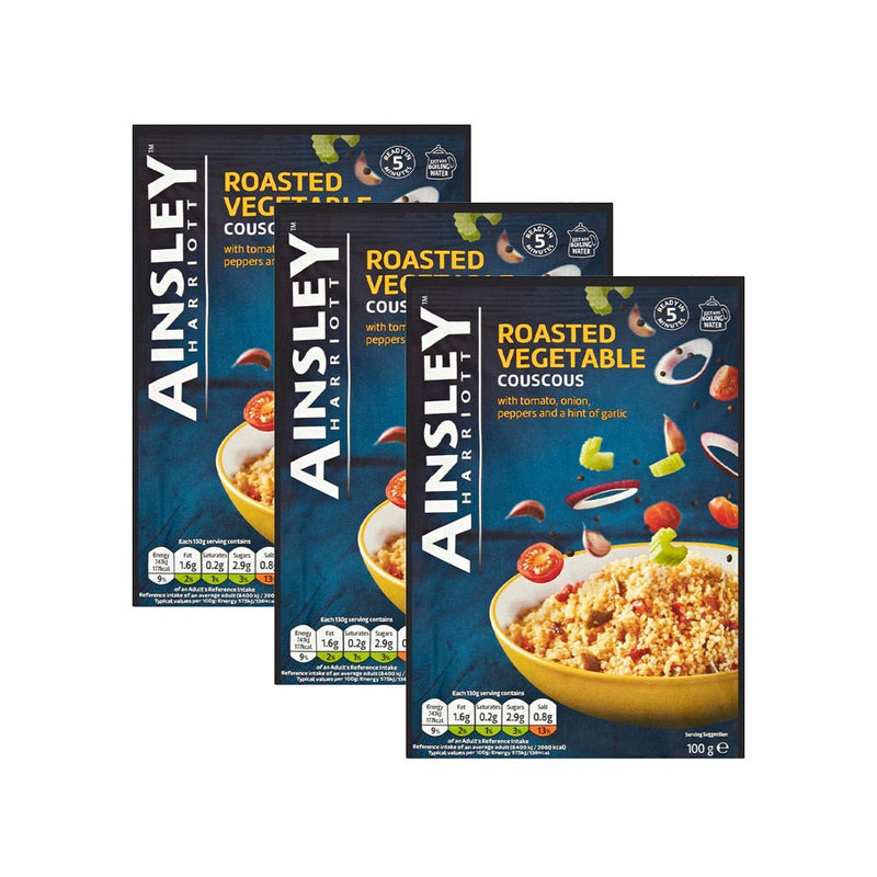 Ainsley Harriott Roasted Vegetable Couscous 100g x 3PK