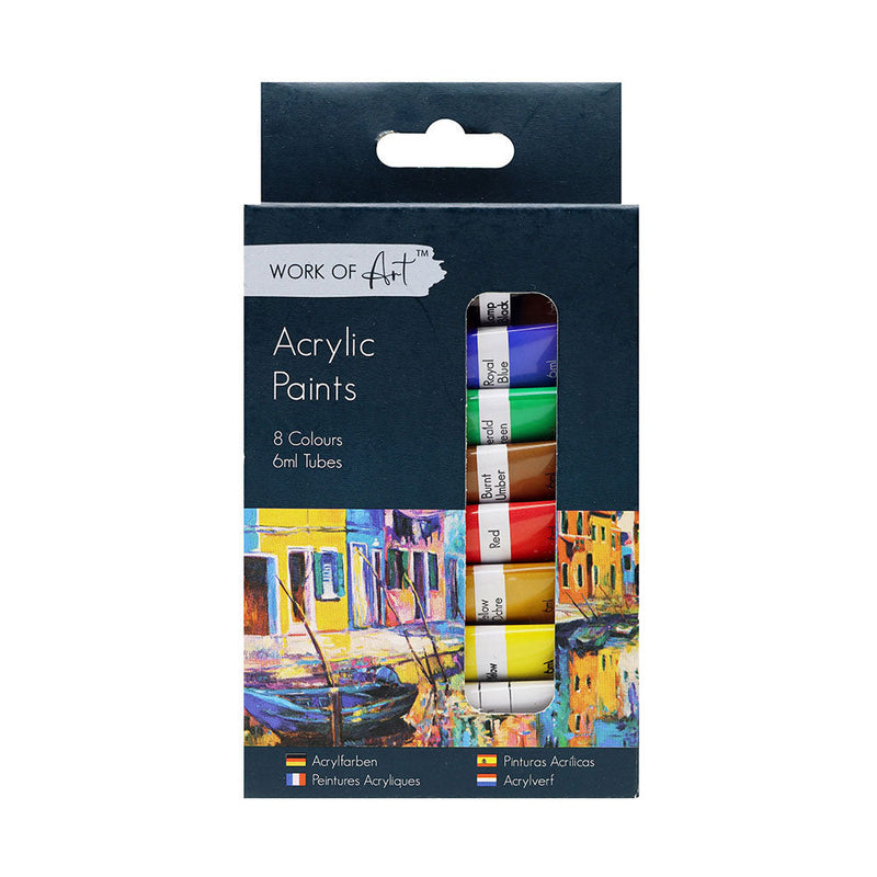 Artists Acrylic Paints Set