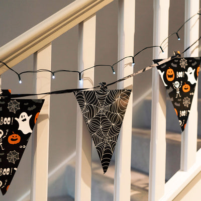 Pumpkin Bunting 10 Flags