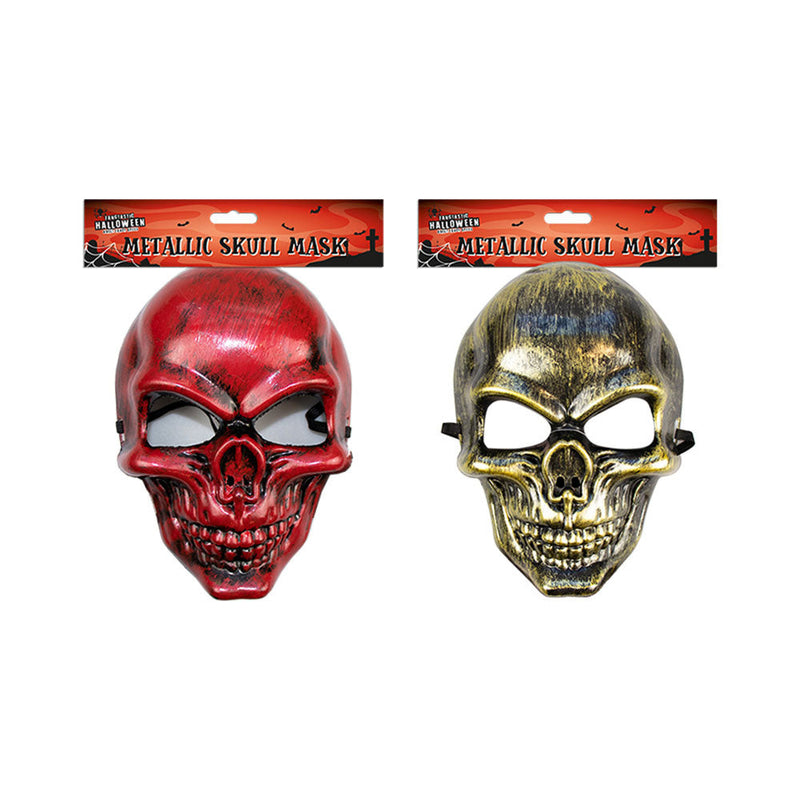 Metallic Skull Mask