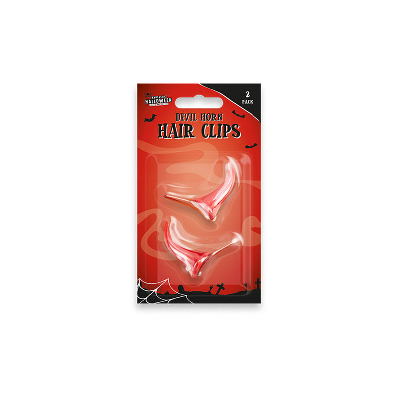 Devil Horn Hair Clips